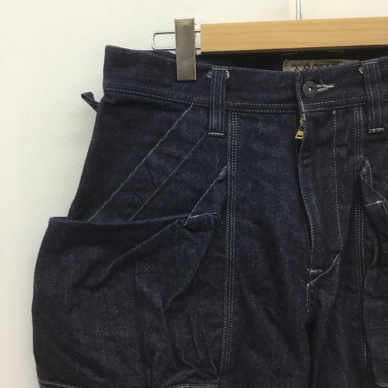 トローヴ TROVE パンツ ショートパンツ GEAR HOLIC デニム ショーツ Big Pocket Shorts 2 インディゴ / インディゴ / メンズ USED 古着 中古 10089077