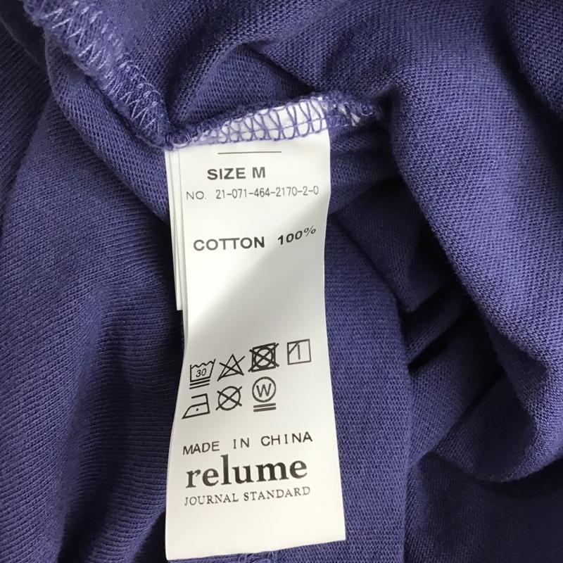 アルテックス ARTEX Tシャツ 半袖 21-071-464-2170-2-0 ヘンリーネック M 無地 紺 / ネイビー /  メンズ USED 古着 中古 10089099