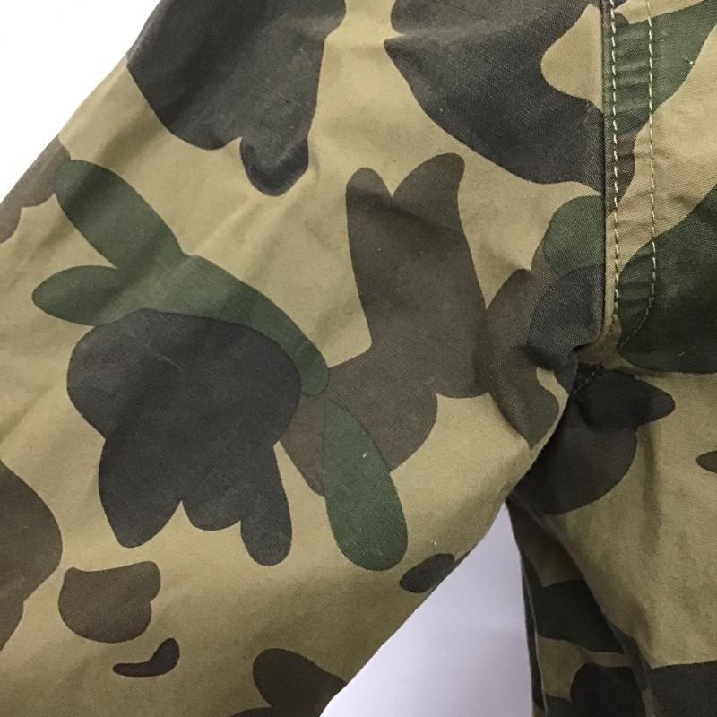 アベイシングエイプ A BATHING APE シャツ、ブラウス 長袖 バックプリント カモフラージュ柄・迷彩 茶 / ブラウン / X ベージュ / ベージュ / X カーキ / カーキ / X ダークブラウン / ダークブラウン /  メンズ USED 古着 中古 10089140