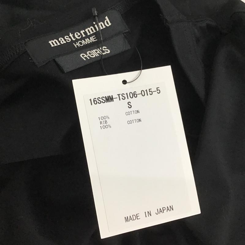 マスターマインドオム Mastermind HOMME Tシャツ 半袖 16ssmm-ts106-015 S 無地 黒 / ブラック /  メンズ USED 古着 中古 10089170