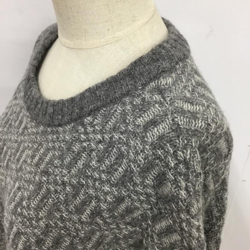 スタディオクリップ studio CLIP ニット、セーター 長袖 灰 / グレー / レディース USED 古着 中古 10089199