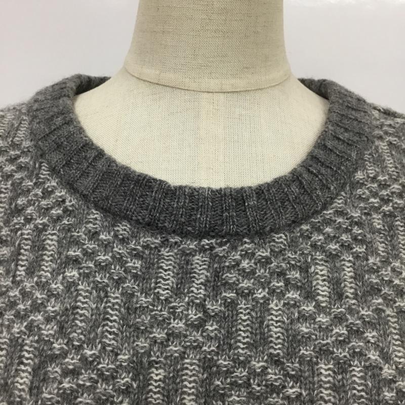 スタディオクリップ studio CLIP ニット、セーター 長袖 灰 / グレー / レディース USED 古着 中古 10089199