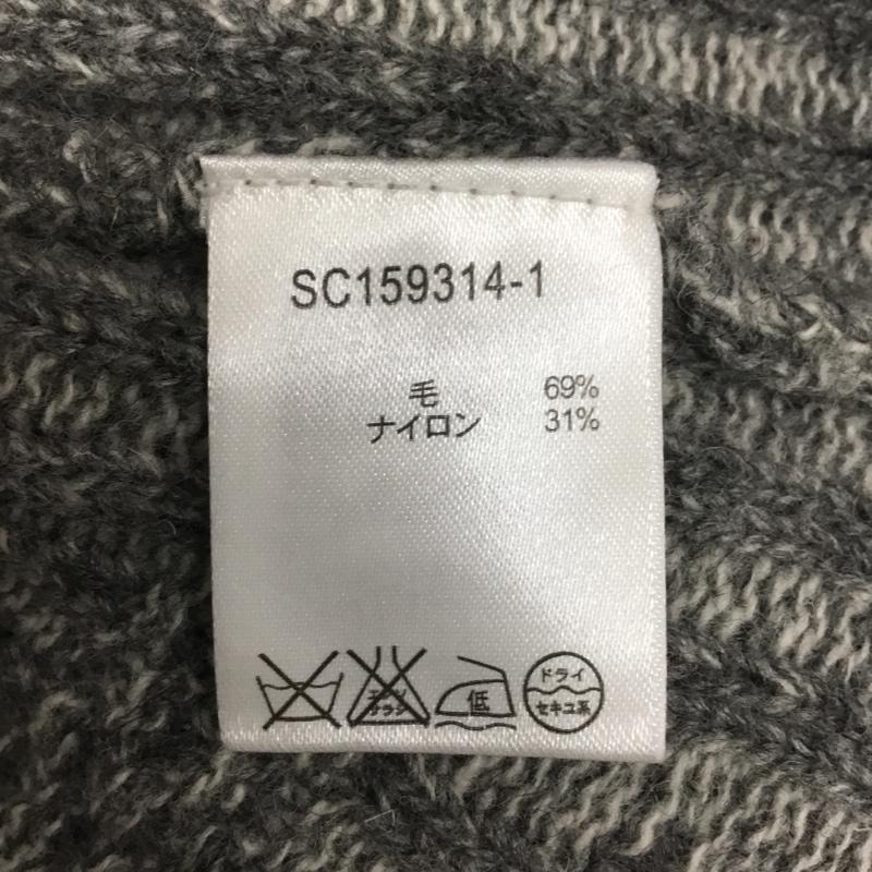 スタディオクリップ studio CLIP ニット、セーター 長袖 灰 / グレー / レディース USED 古着 中古 10089199