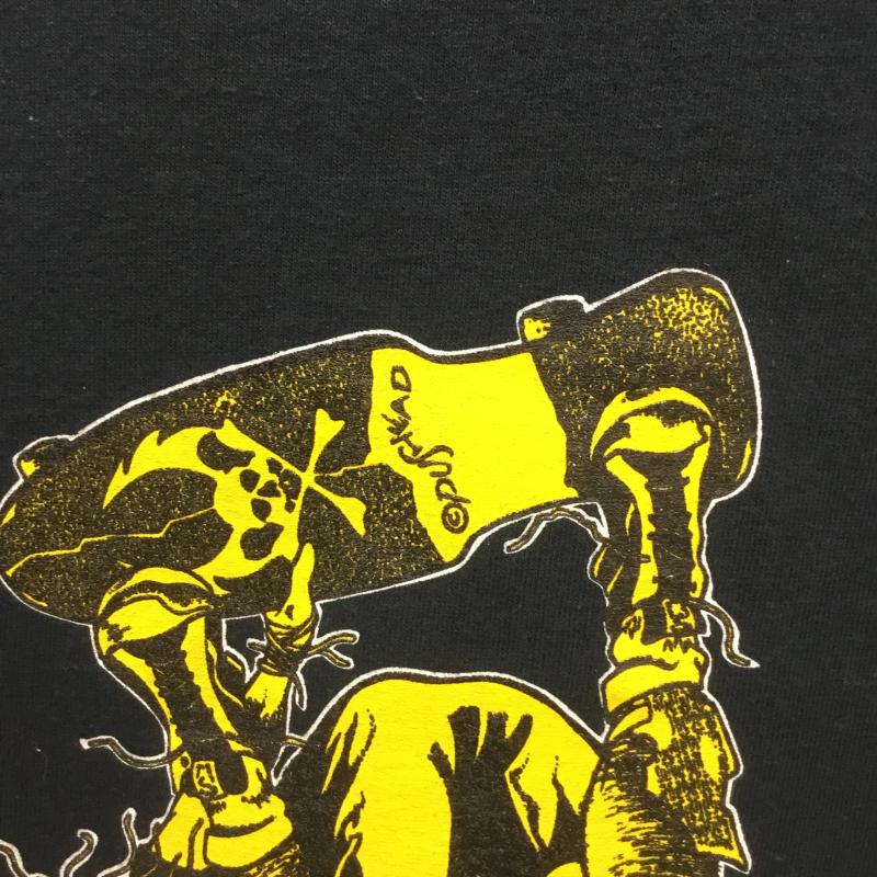 スラッシャー THRASHER Tシャツ 半袖 Pushead L プリント X キャラクター 黒 / ブラック /  メンズ USED 古着 中古 10089202