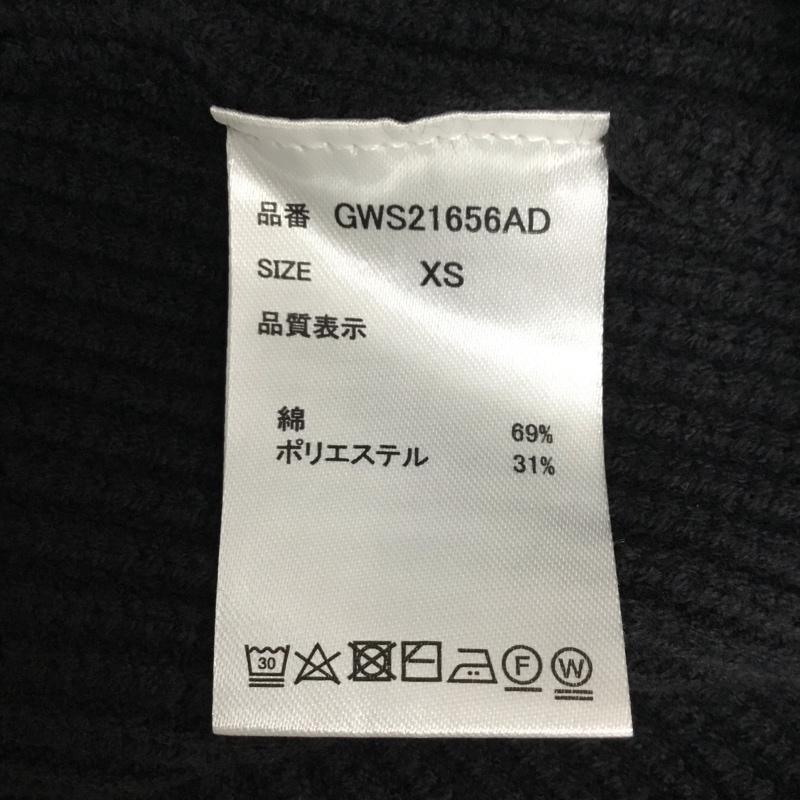 グローバルワーク GLOBAL WORK ニット、セーター 長袖 XS 無地 黒 / ブラック / レディース USED 古着 中古 10089217