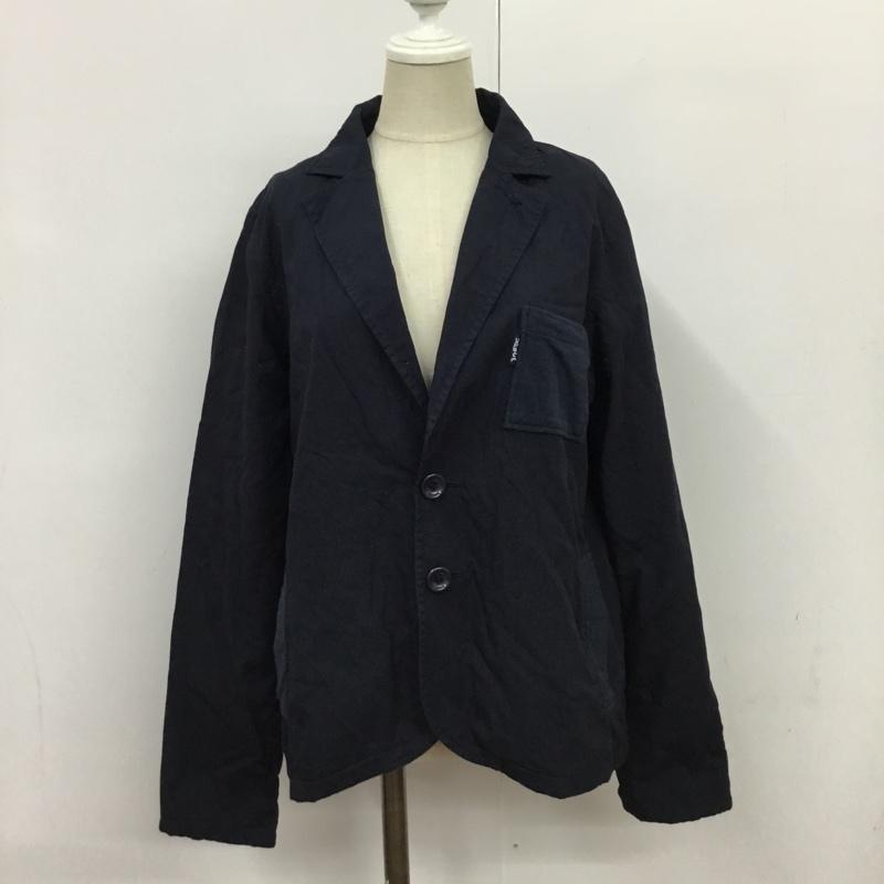 エックスガール X-girl ジャケット、上着 ジャケット、ブレザー 2 無地 紺 / ネイビー / レディース USED 古着 中古 10089221