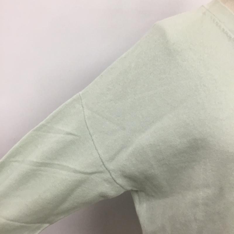 マカフィー MACPHEE ニット、セーター 長袖 S 無地 水色 / ライトブルー / レディース USED 古着 中古 10089223