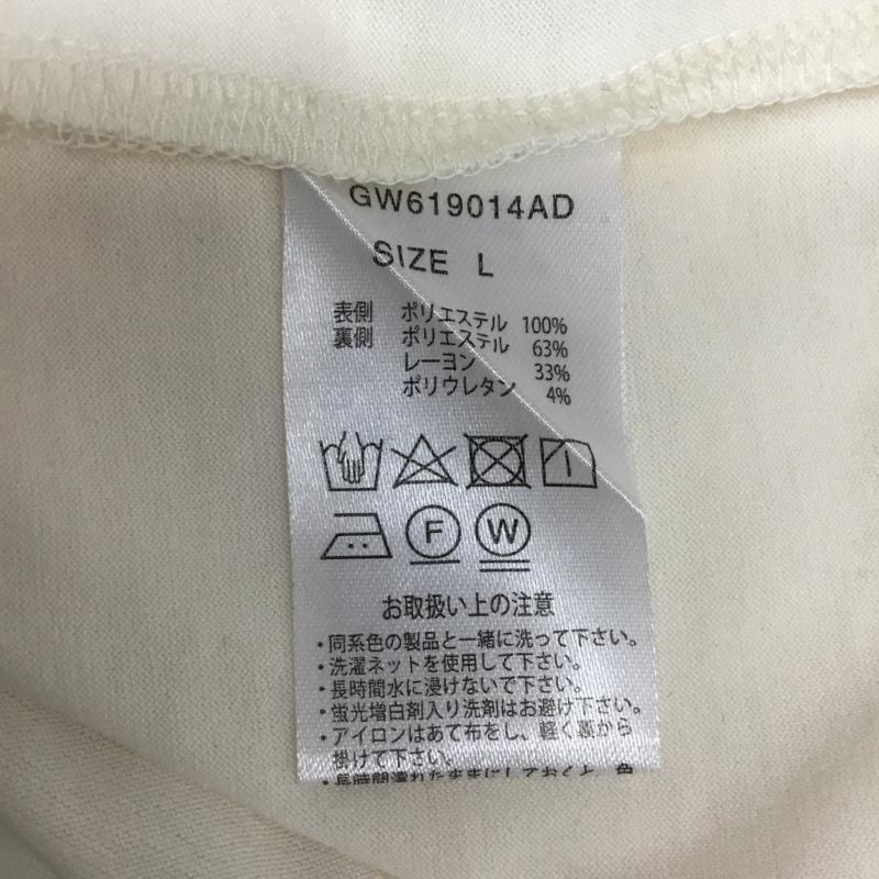 グローバルワーク GLOBAL WORK カットソー 七分袖 L 無地 白 / ホワイト / レディース USED 古着 中古 10089236