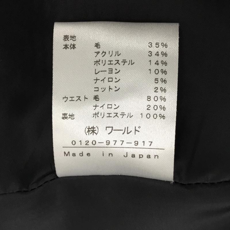 インディヴィ INDIVI スカート ミニスカート 38 黒 / ブラック / レディース USED 古着 中古 10089241