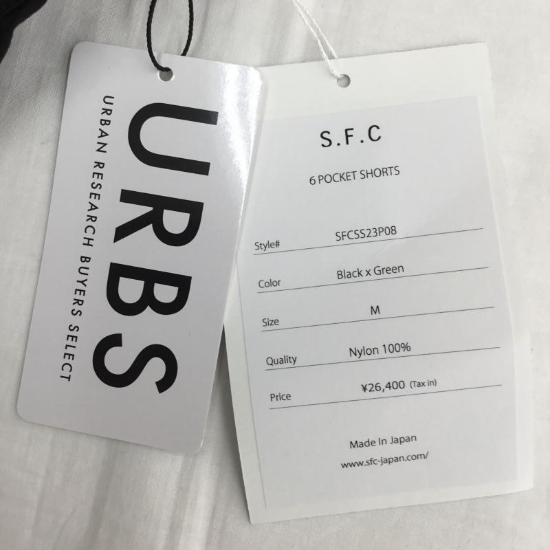 シーフロアコントロール S.F.C パンツ ショートパンツ 6POCKET SHORTS 6ポケットショーツ SFCSS23P08 M 黒 / ブラック / メンズ USED 古着 中古 10089266