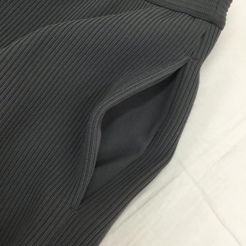パブリックトウキョウ PUBLIC TOKYO ボトムス ボトムス YOUTH ユース プリーツ ニット パンツ 1 無地 灰 / グレー / メンズ USED 古着 中古 10089324