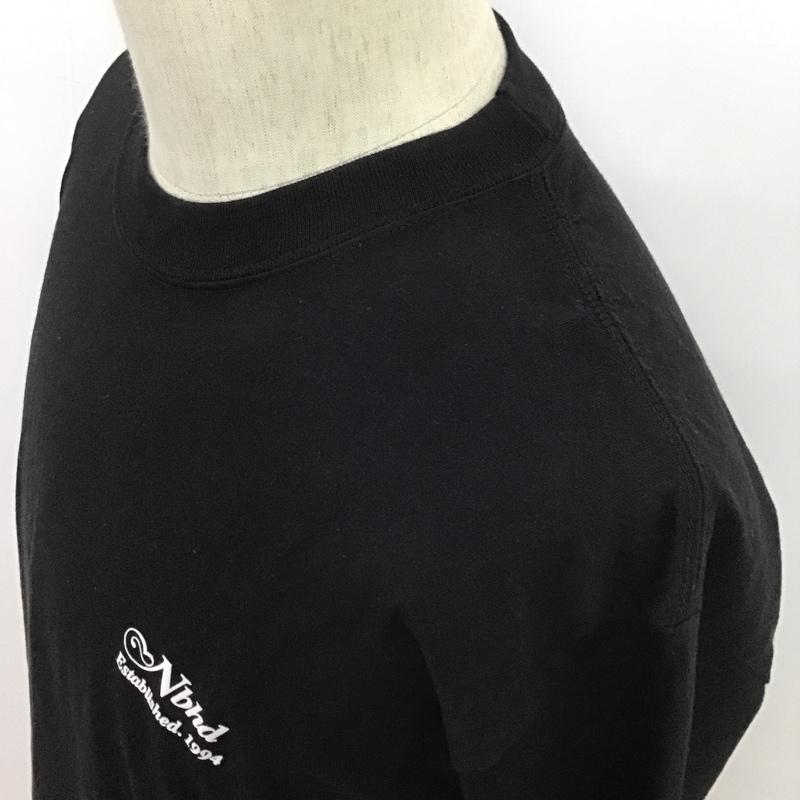 ネイバーフッド NEIGHBORHOOD Tシャツ 長袖 バックプリント XS ロゴ、文字 黒 / ブラック /  メンズ USED 古着 中古 10089413