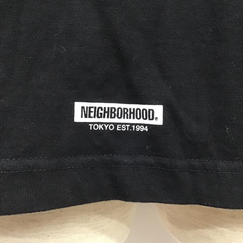 ネイバーフッド NEIGHBORHOOD Tシャツ 長袖 S プリント 黒 / ブラック /  メンズ USED 古着 中古 10089415