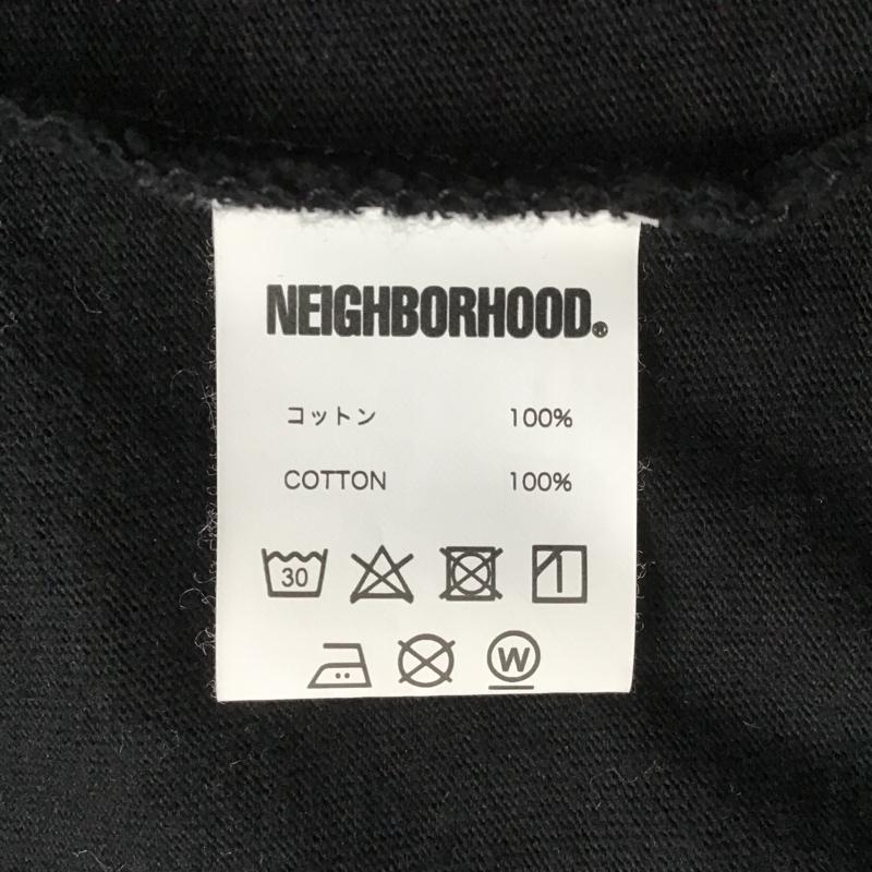 ネイバーフッド NEIGHBORHOOD Tシャツ 長袖 S プリント 黒 / ブラック /  メンズ USED 古着 中古 10089415