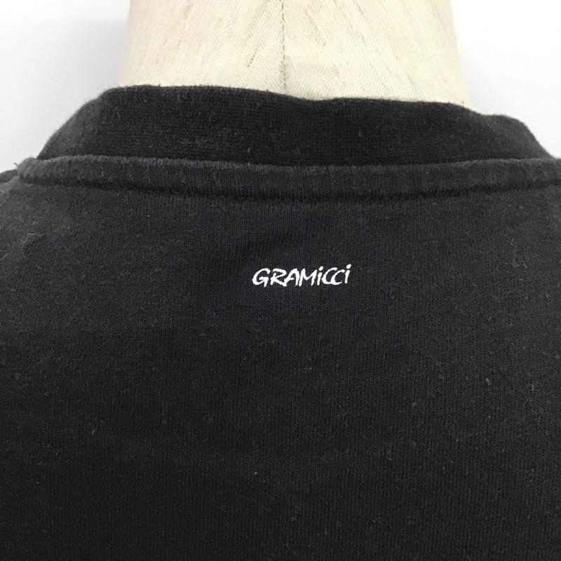 グラミチ GRAMICCI Tシャツ 半袖 GMT-21S1804 L ワンポイント 黒 / ブラック /  メンズ USED 古着 中古 10089424