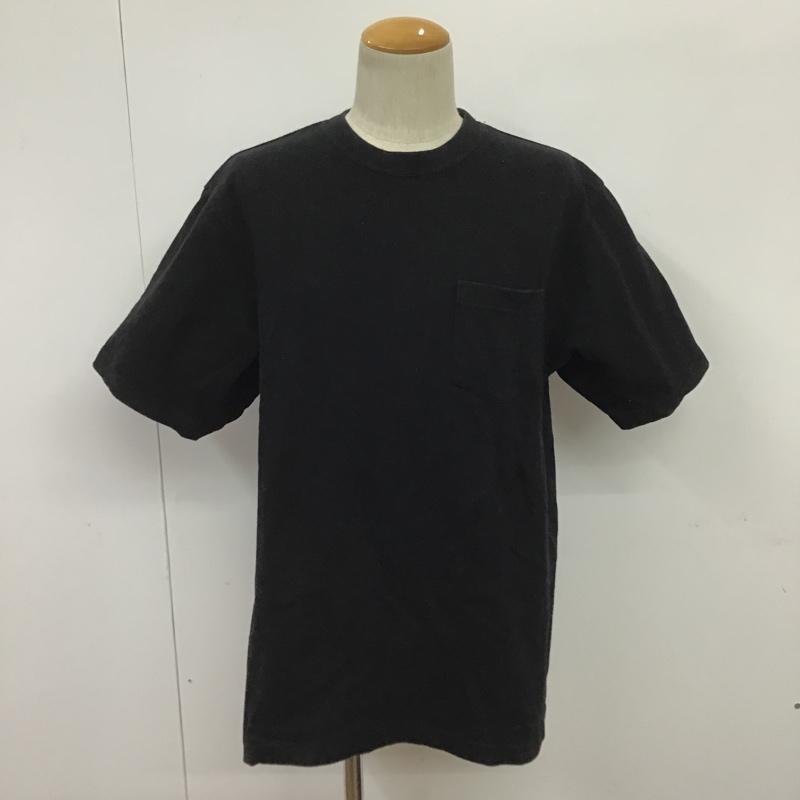 エフエイティー FAT Tシャツ 半袖 F31310-CT22-AB PKTEE 刺繍 ロゴ、文字 黒 / ブラック /  メンズ USED 古着 中古 10089429