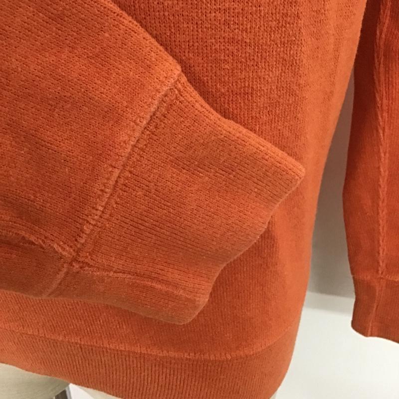 ポロラルフローレン POLO RALPH LAUREN トレーナー 長袖 ショールカラー コットン XS ワンポイント 橙 / オレンジ / メンズ USED 古着 中古 10089458