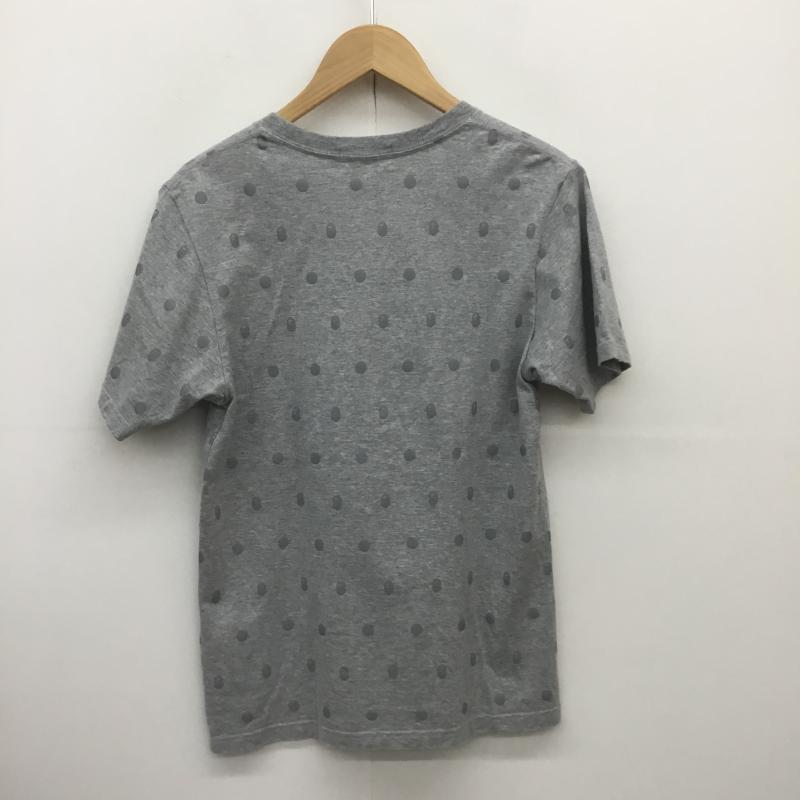 アベイシングエイプ A BATHING APE Tシャツ 半袖 ドット柄 猿顔 S ドット 灰 / グレー /  メンズ USED 古着 中古 10089485