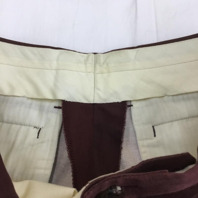 ポールスミス Paul Smith パンツ スラックス 転写 裾ダブル S プリント 赤 / レッド / メンズ USED 古着 中古 10089495