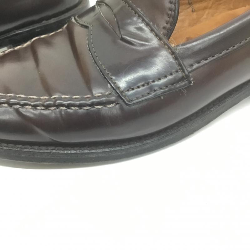 オールデン ALDEN ローファー ローファー コインローファー 986 USA製 US:8 茶 / ブラウン / メンズ USED 古着 中古 10089532
