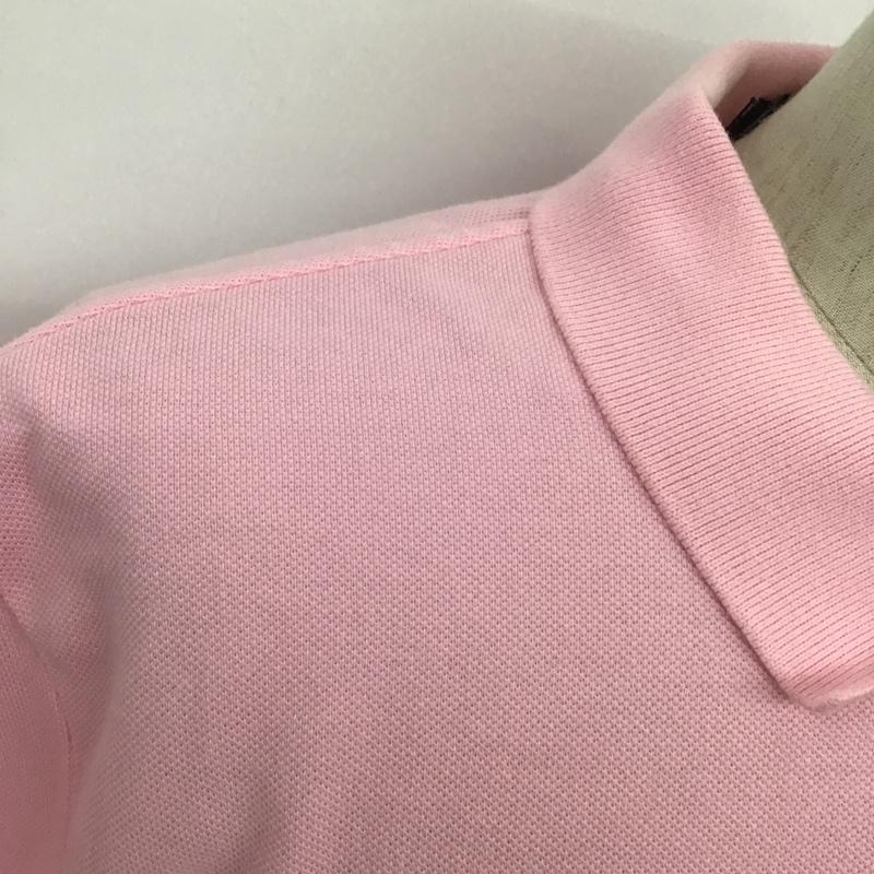 ポロバイラルフローレン Polo by RALPH LAUREN ポロシャツ 半袖 半袖 タグ付き L ワンポイント 桃 / ピンク / メンズ USED 古着 中古 10089544