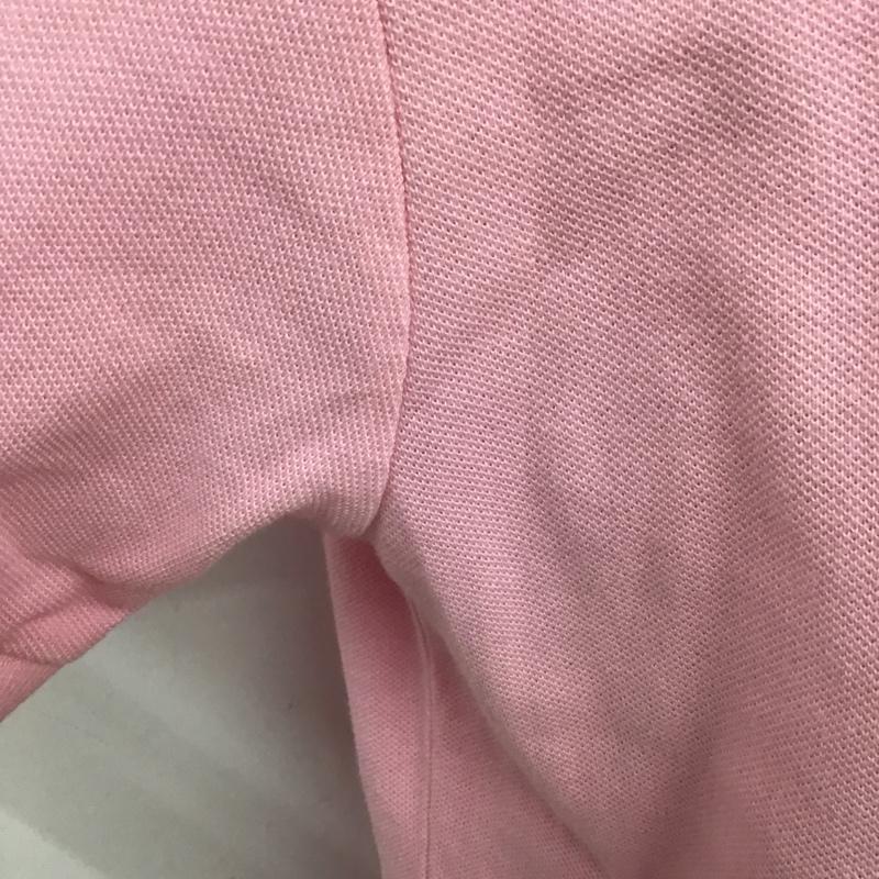 ポロバイラルフローレン Polo by RALPH LAUREN ポロシャツ 半袖 半袖 タグ付き L ワンポイント 桃 / ピンク / メンズ USED 古着 中古 10089544
