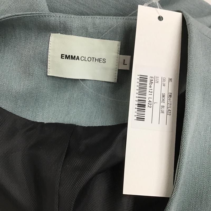 エマクローズ EMMA CLOTHES ベスト ベスト タグ付 EMbe121L422 L 無地 緑 / グリーン / メンズ USED 古着 中古 10089552