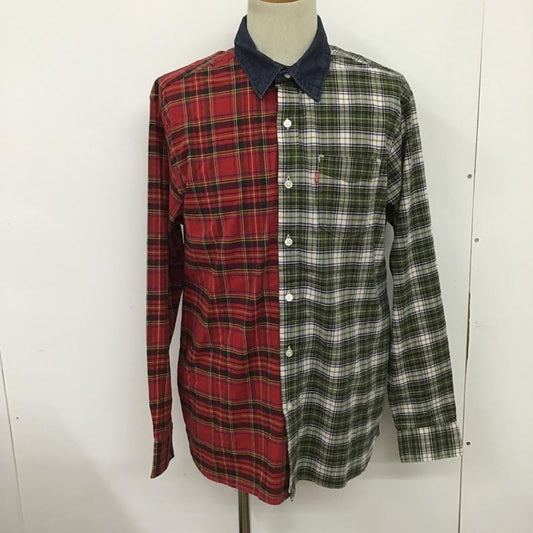 リーバイス Levi's シャツ、ブラウス 長袖 M チェック マルチカラー / マルチカラー /  メンズ USED 古着 中古 10089554