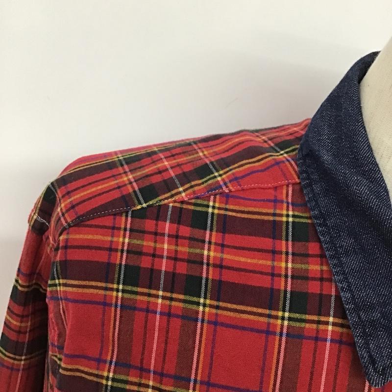 リーバイス Levi's シャツ、ブラウス 長袖 M チェック マルチカラー / マルチカラー /  メンズ USED 古着 中古 10089554