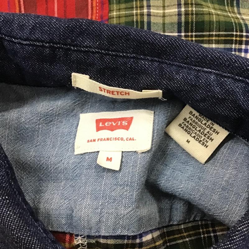 リーバイス Levi's シャツ、ブラウス 長袖 M チェック マルチカラー / マルチカラー /  メンズ USED 古着 中古 10089554
