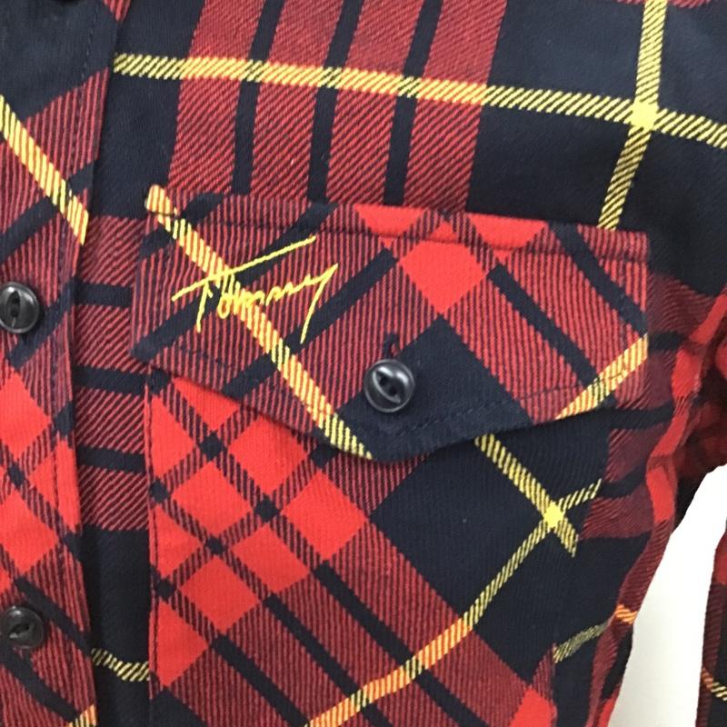 トミー TOMMY シャツ、ブラウス 長袖 S チェック マルチカラー / マルチカラー /  メンズ USED 古着 中古 10089563