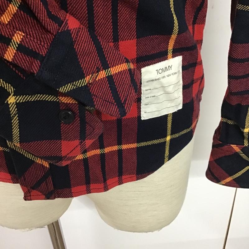 トミー TOMMY シャツ、ブラウス 長袖 S チェック マルチカラー / マルチカラー /  メンズ USED 古着 中古 10089563