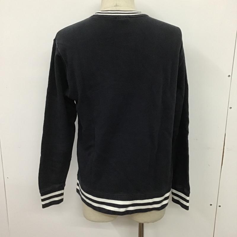チャンピオン Campion トレーナー 長袖 スウェット L 無地 紺 / ネイビー / メンズ USED 古着 中古 10089566