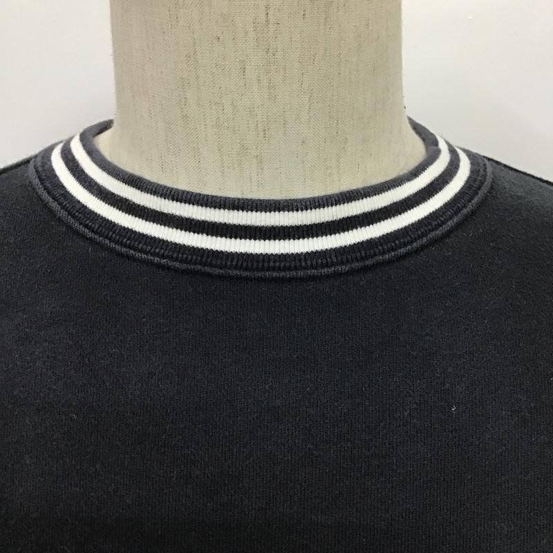 チャンピオン Campion トレーナー 長袖 スウェット L 無地 紺 / ネイビー / メンズ USED 古着 中古 10089566
