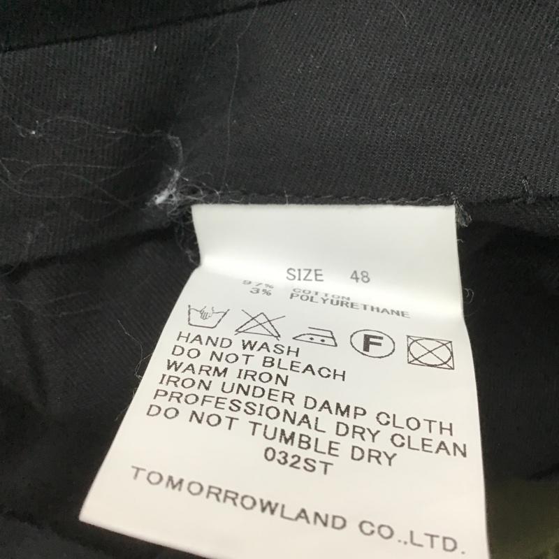 トゥモローランド TOMORROWLAND パンツ スラックス 48 無地 カーキ / カーキ / レディース USED 古着 中古 10089568