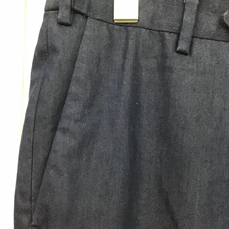 ユナイテッドアローズグリーンレーベルリラクシング UNITEDARROWSGREENLABELRELAXING パンツ スラックス M 無地 青 / ブルー / メンズ USED 古着 中古 10089569