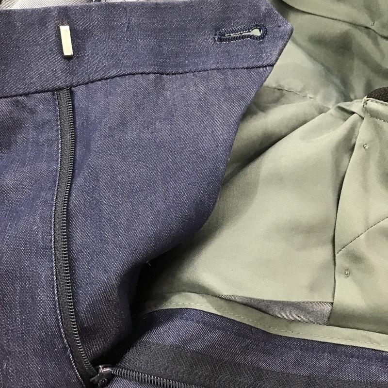 ユナイテッドアローズグリーンレーベルリラクシング UNITEDARROWSGREENLABELRELAXING パンツ スラックス M 無地 青 / ブルー / メンズ USED 古着 中古 10089569