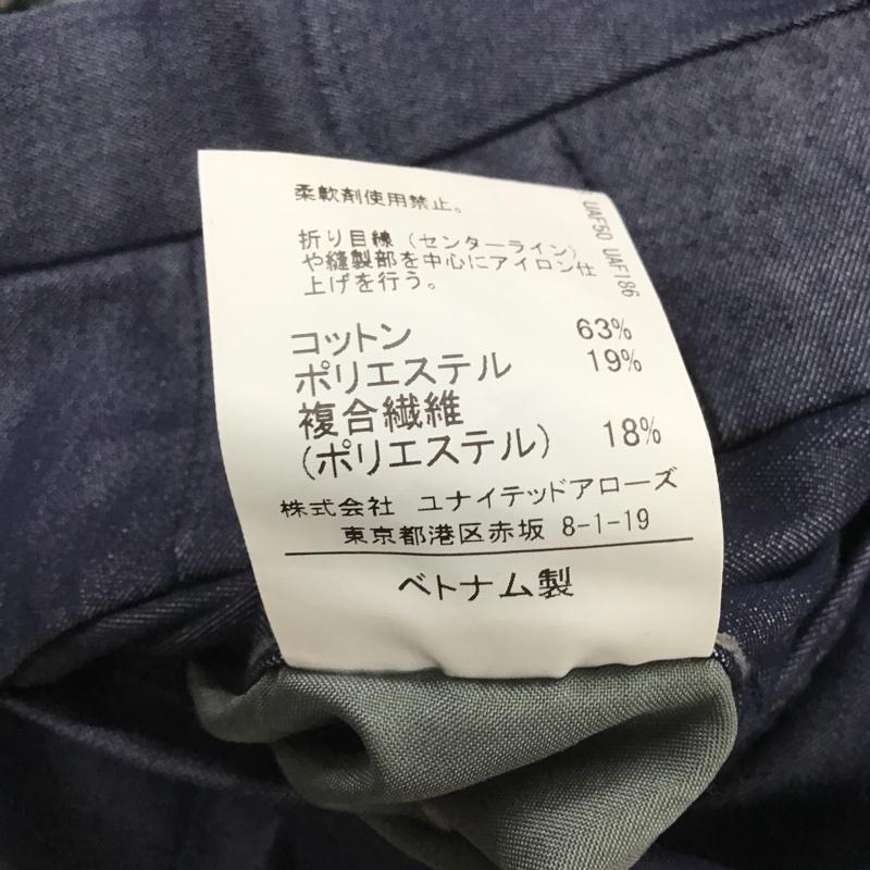 ユナイテッドアローズグリーンレーベルリラクシング UNITEDARROWSGREENLABELRELAXING パンツ スラックス M 無地 青 / ブルー / メンズ USED 古着 中古 10089569