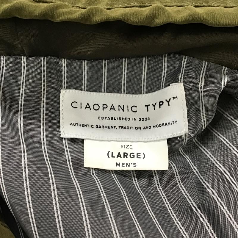チャオパニックティピー CIAOPANIC TYPY ジャケット、上着 ジャンパー、ブルゾン L 無地 カーキ / カーキ / メンズ USED 古着 中古 10089570