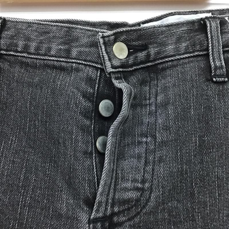 リュシオル ジャンピエール LUCIOLE_JEAN PIERRE パンツ デニム、ジーンズ 無地 黒 / ブラック / メンズ USED 古着 中古 10089572