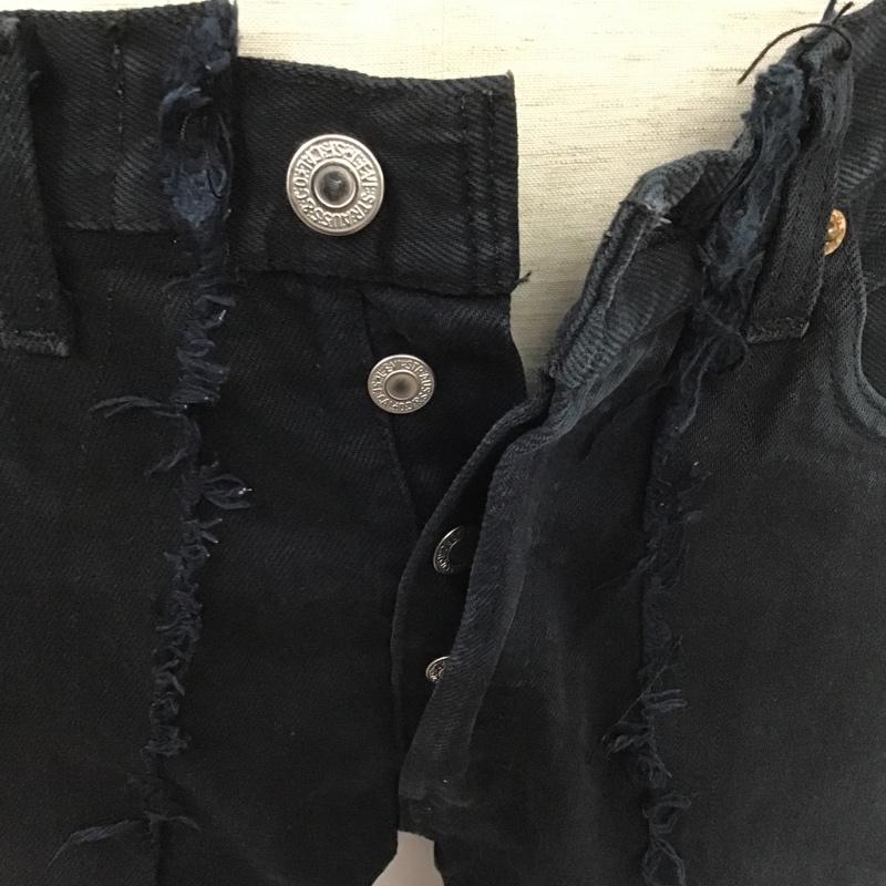 オールドパーク OLDPARK パンツ デニム、ジーンズ リメイク M 無地 紺 / ネイビー / メンズ USED 古着 中古 10089612