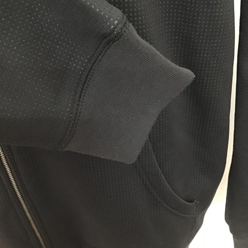 ステューシー STUSSY パーカー 長袖 ジップパーカー XL 無地 黒 / ブラック / メンズ USED 古着 中古 10089625
