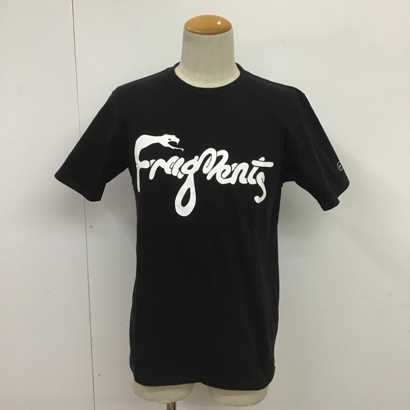 フラグメント FRAGMENT Tシャツ 半袖 M ロゴ、文字 黒 / ブラック /  メンズ USED 古着 中古 10089626