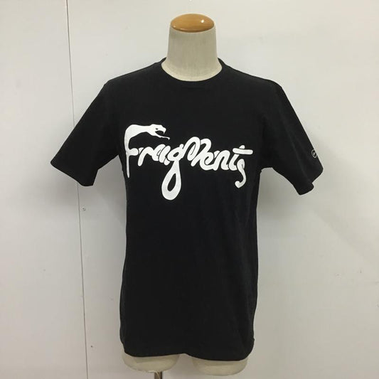 フラグメント FRAGMENT Tシャツ 半袖 M ロゴ、文字 黒 / ブラック /  メンズ USED 古着 中古 10089626