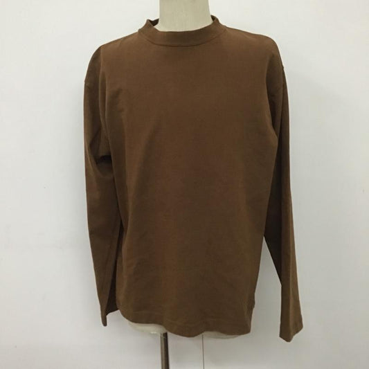 グリサール GRISAL Tシャツ 長袖 1 無地 茶 / ブラウン /  メンズ USED 古着 中古 10089638