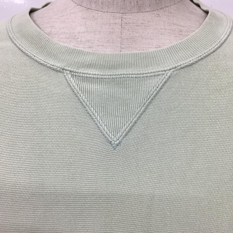 チャンピオン Campion トレーナー 長袖 スウェット XL 無地 薄緑 / ライトグリーン / メンズ USED 古着 中古 10089648