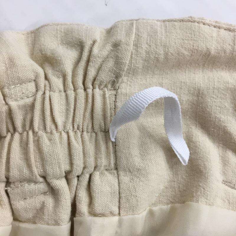 セシルマクビー CECIL McBEE パンツ スラックス FREE 無地 ベージュ / ベージュ / レディース USED 古着 中古 10089726