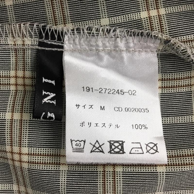 イング INGNI カットソー 七分袖 M チェック マルチカラー / マルチカラー / レディース USED 古着 中古 10089733