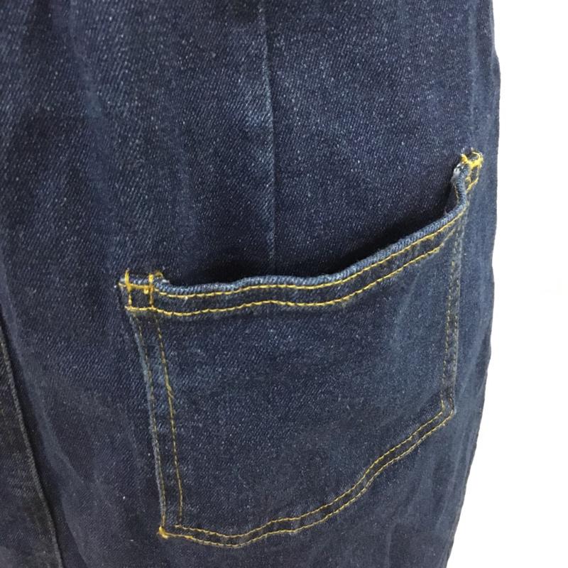ヘザー Heather ジャンパースカート ジャンパースカート デニム M 無地 インディゴ / インディゴ / レディース USED 古着 中古 10089734
