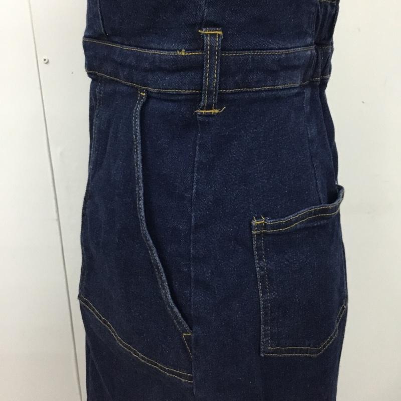 ヘザー Heather ジャンパースカート ジャンパースカート デニム M 無地 インディゴ / インディゴ / レディース USED 古着 中古 10089734